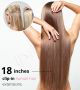 18 Inch Clip-in Hair Extensions - Human Hair