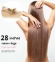 28 Inch Nano-rings Hair Extensions (Nano-Beads) - Human Hair
