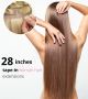 28 Inch Tape-in Hair Extensions - Human Hair