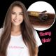 Chocolate Brown #4 Fusion Hair Extensions (Pre Bonded Keratin) - Remy Hair