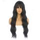 DM1810940-v4 Black Long Synthetic Hair Wig with Bang 