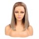 Zoey - Short Ombre Blonde Remy Human Hair Wig 14 Inches Bob Wig