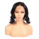 Aurora - Short Black Remy Human Hair Wig 14 Inches Bob Wig 