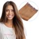halo hair extensions	light brown #8