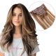 Ombre Balayage Clip-in Hair Extensions - Human Hair