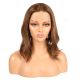 Layla #2 - Short Brunette Remy Human Hair Wig 14 Inches Bob Wig [Final Sale]