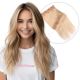  Sandy Blonde Invisible Wire Extensions - Human Hair