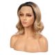 Claire - Short Ombre Blonde Remy Human Hair Wig 14 Inches Bob Wig [Final Sale]