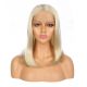 G1904815-v2 - Short Blonde Synthetic Hair Wig 