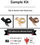 Get a sample of Clip-in Human Hair Extensions + $10 Gift Card [Final Sale] 