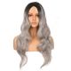 DM2031222-v4 - Long Ombre Gray Synthetic Hair Wig 