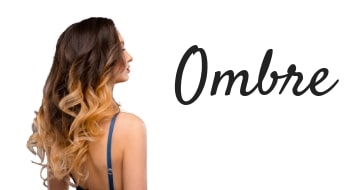 Ombre shades of hair extensions