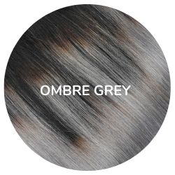 Ombre Gray Hair Extensions and Wigs - USA Hair Ombre Silver Extensions